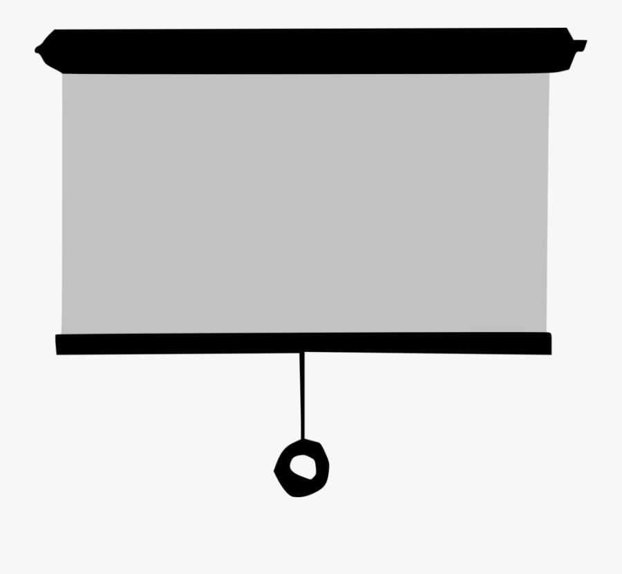 Clip Art Projection Screens Overhead Projectors Projector Screen Vector Png , Free Transparent