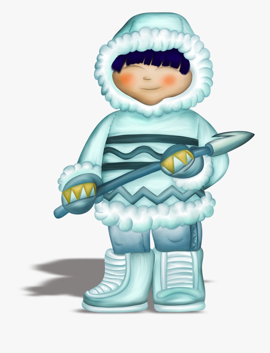 Clip Art Of Eskimo, Transparent Clipart