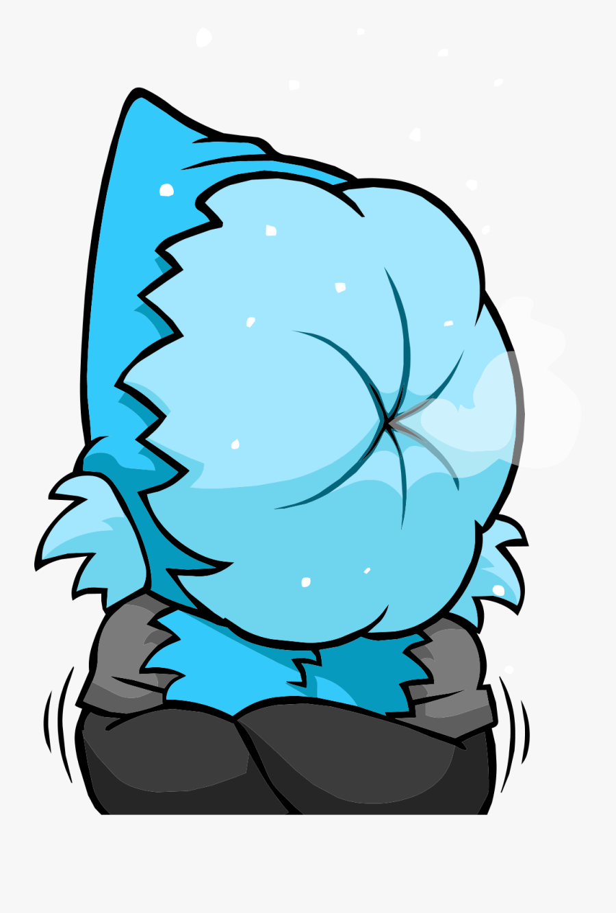 Transparent Snow Flurries Clipart - Castle Crashers Characters Iceskimo, Transparent Clipart