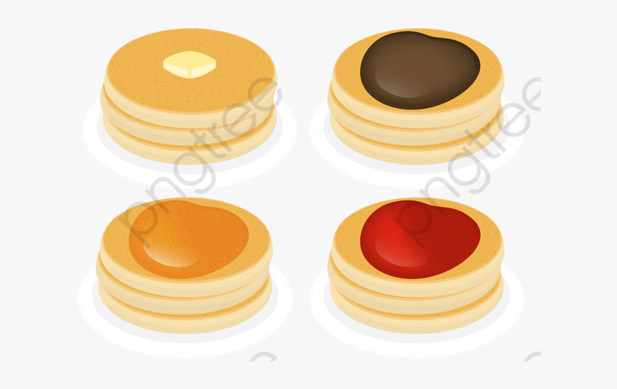 Cartoon Pancake - รูป การ์ตูน แพน เค้ก, Transparent Clipart