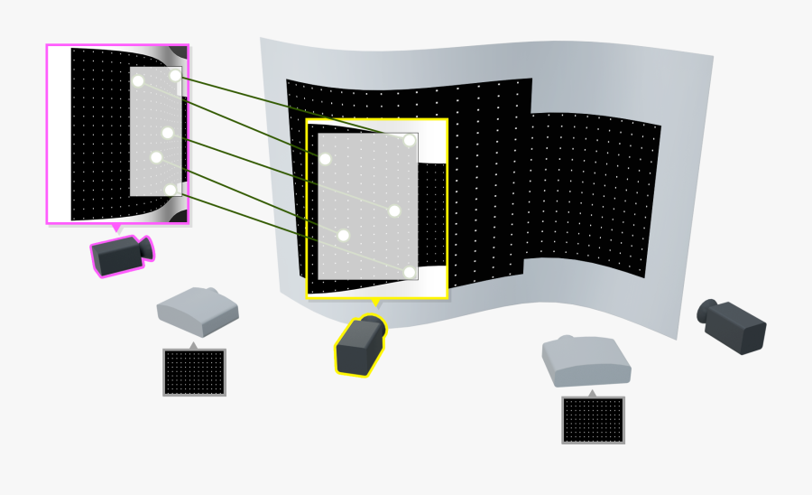 Transparent Checkerboard Pattern Png - Self Projector Camera Calibration, Transparent Clipart