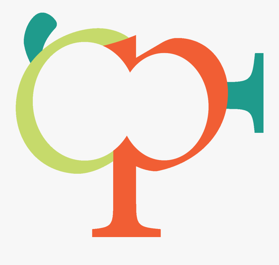 A Logo Consisting Of The Letters C, P, And F Resemble - Love, Transparent Clipart