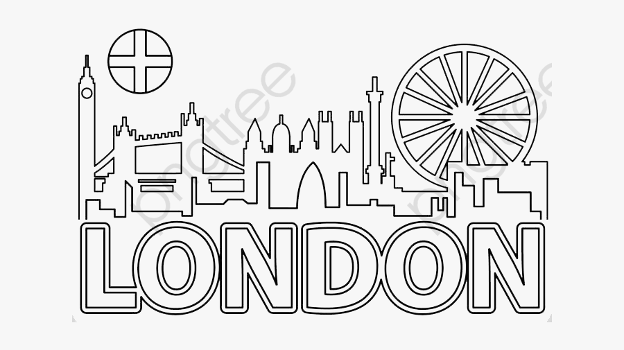 London Clipart Wallpaper - London, Transparent Clipart