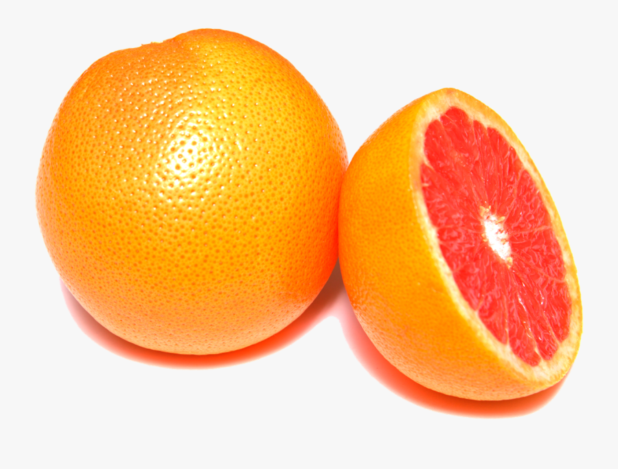 Grapefruit Png Background Clipart - Roze Pompelmoes, Transparent Clipart