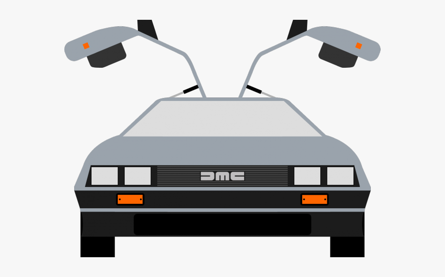 Back To The Future Delorean Cartoon , Free Transparent Clipart ClipartKey