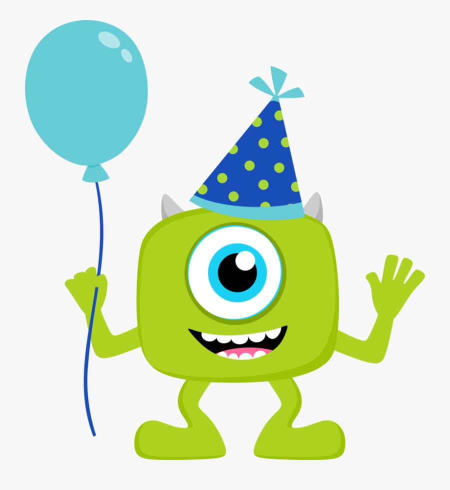 Monster Inc Happy Birthday, Transparent Clipart