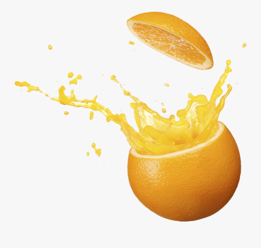 Juice Splash Png - Transparent Orange Splash Png, Transparent Clipart
