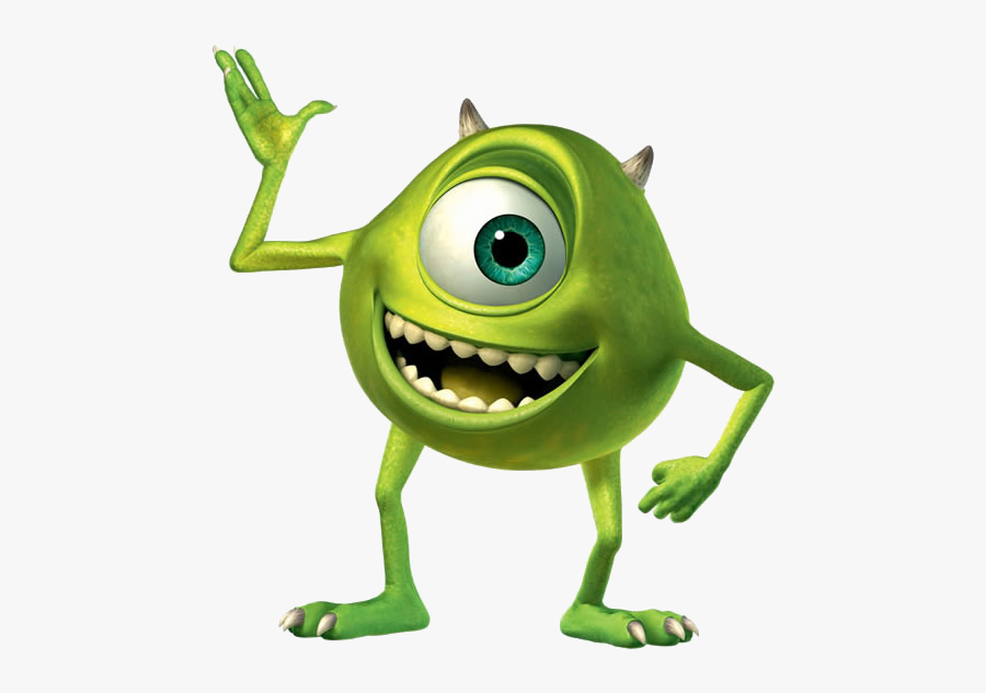 Clip Art Mike Wazowski With 3 Eyes - Mike Wazowski , Free Transparent Clipa...