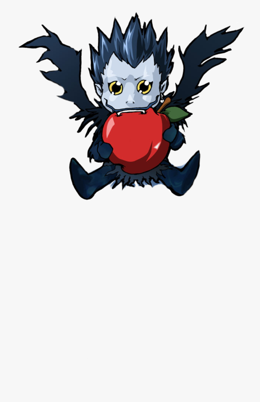 Ldid You Know God"s Of Death Love Apples *not My Art/picture - Death Note Рюк, Transparent Clipart