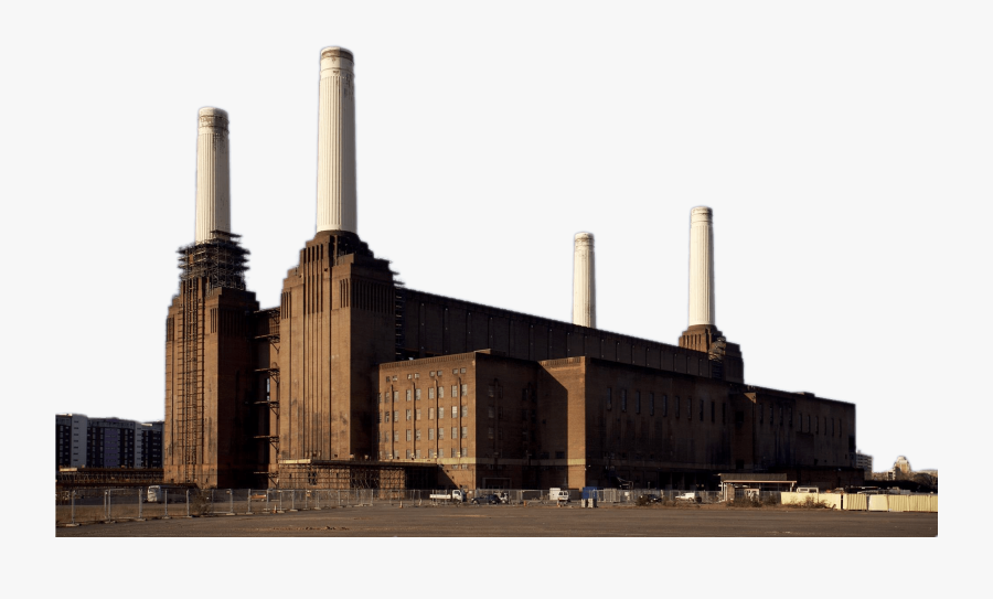 Factory Clipart Power Plant - Battersea Power Station, Transparent Clipart