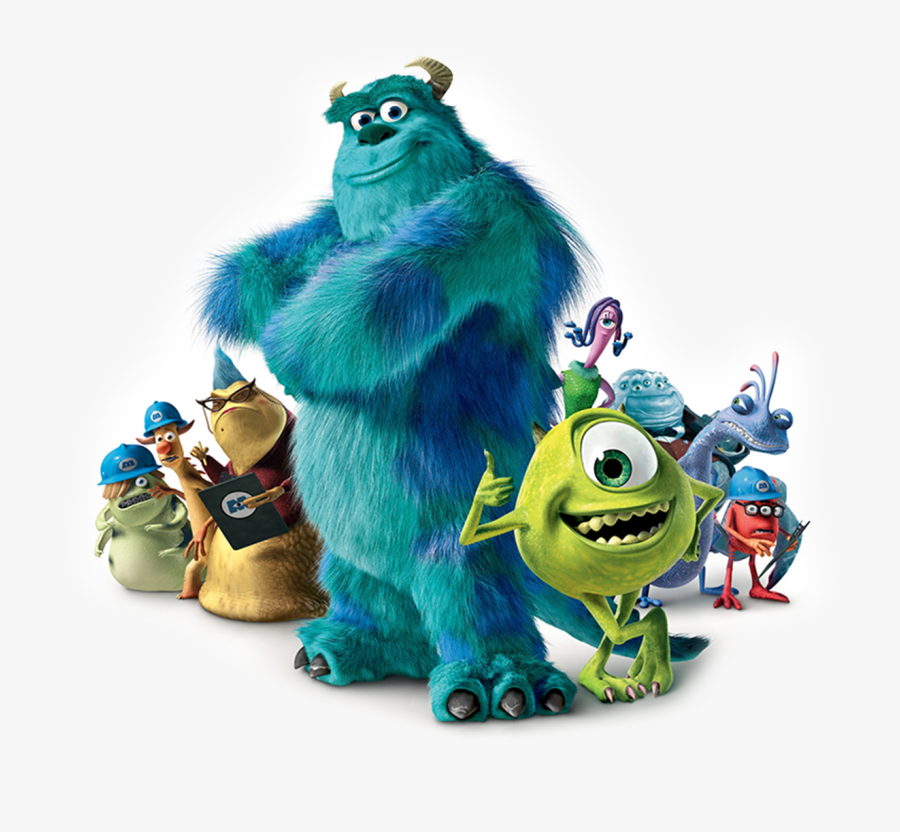 Amazing Monsters All Together - Monsters Inc 2001, Transparent Clipart