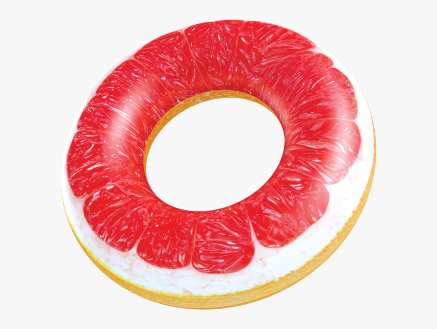 Grapefruit Beach & Pool Tube - Pool Float Transparent Background, Transparent Clipart
