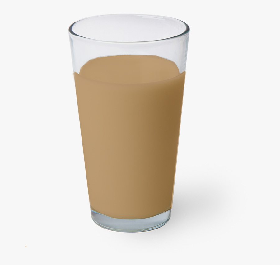 Transparent Glass Of Chocolate Milk, Transparent Clipart