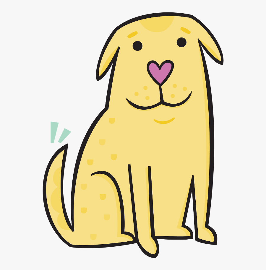 Dog Köpek Animal Hayvan Puppylove Cute Kawaii Pastel - Cartoon Golden Retriever Transparent, Transparent Clipart
