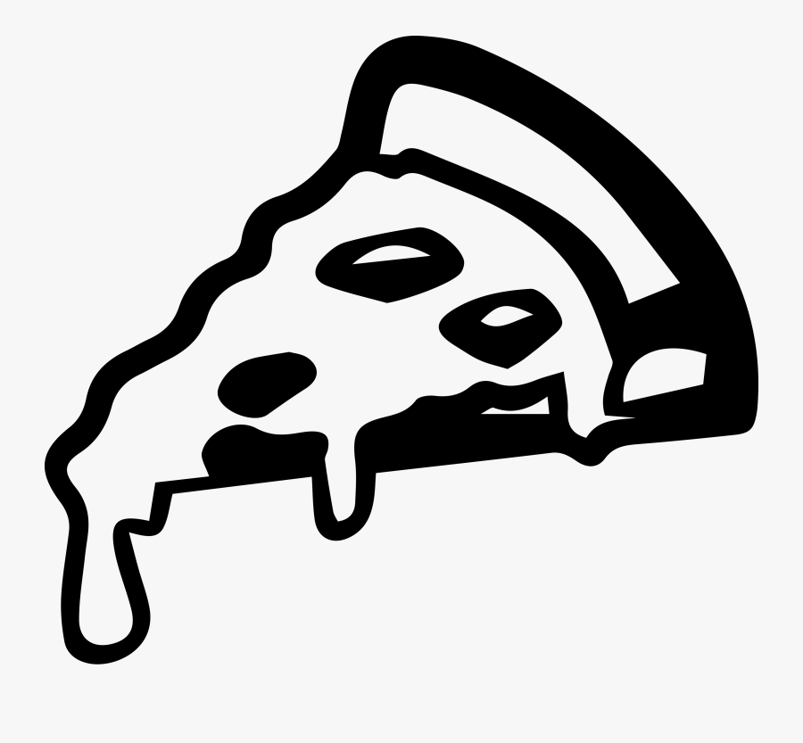 Png Pizza Black And White Did You Ever Taste This Good - Pizza Png Black White, Transparent Clipart