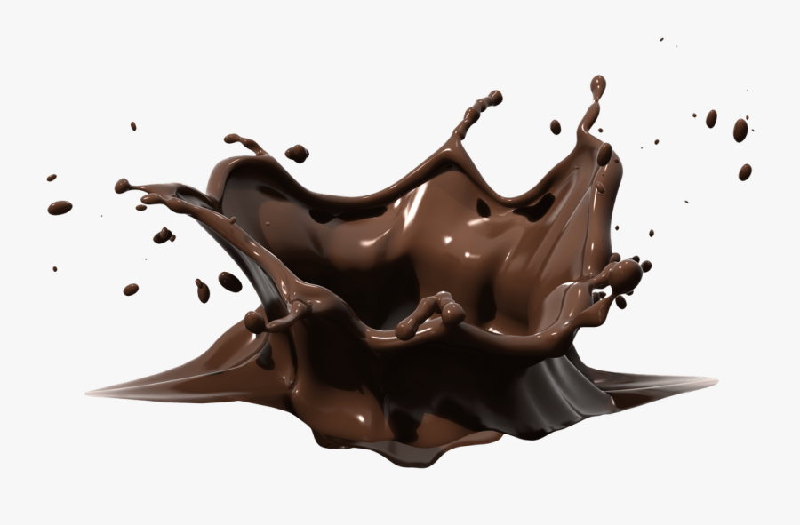 Chocolate Splash - Chocolate Milk Splash Png, Transparent Clipart