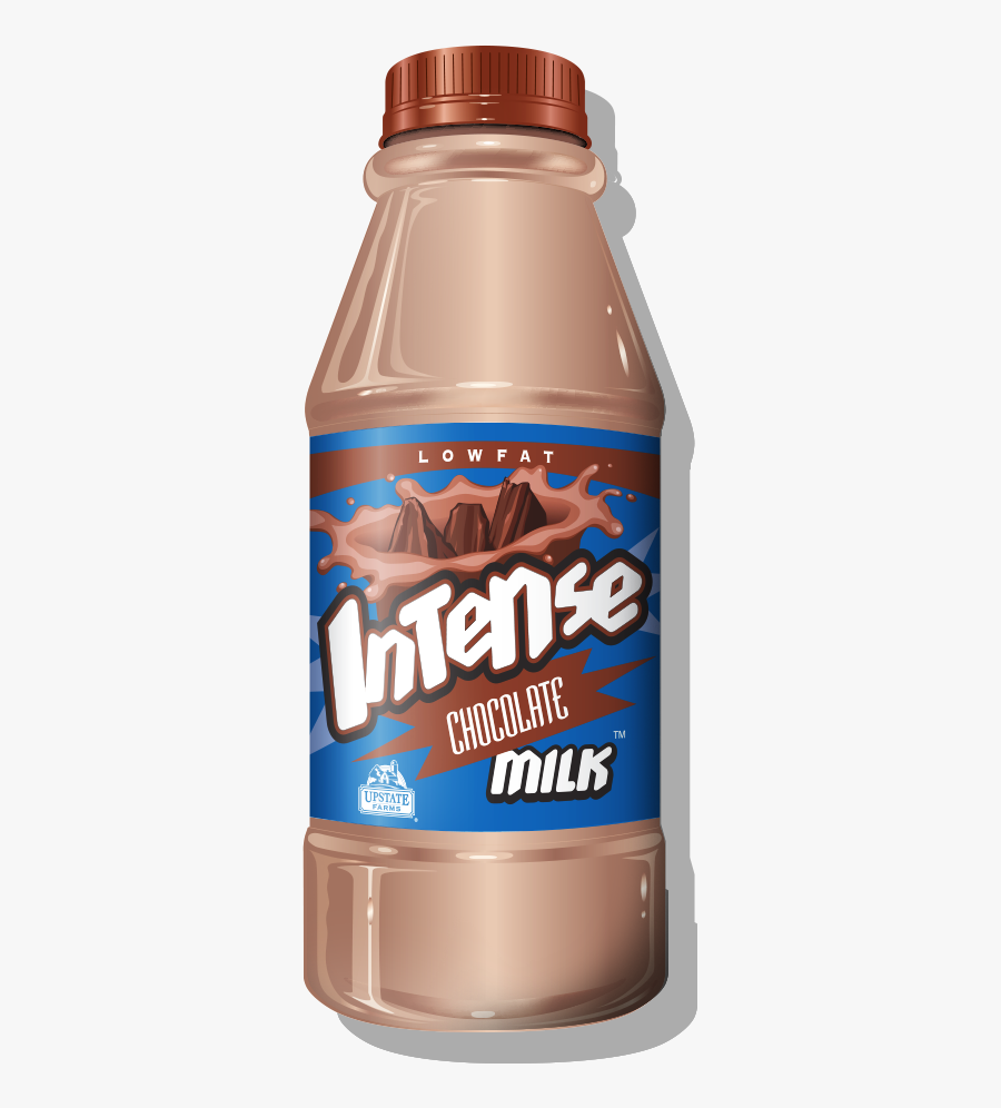 Intense Lowfat Chocolate - Intense Low Fat Chocolate Milk, Transparent Clipart
