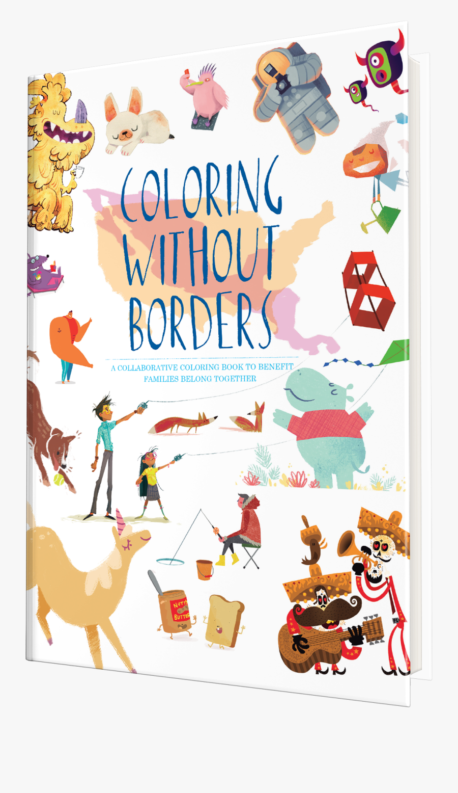 Transparent Scholastic Book Club Clipart - Coloring Without Borders Book, Transparent Clipart