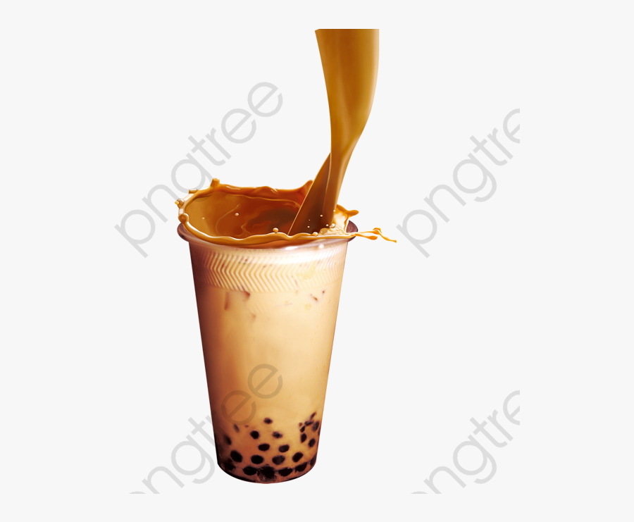 Milk Tea Clipart - ชาน ม ไข่มุก Png, Transparent Clipart