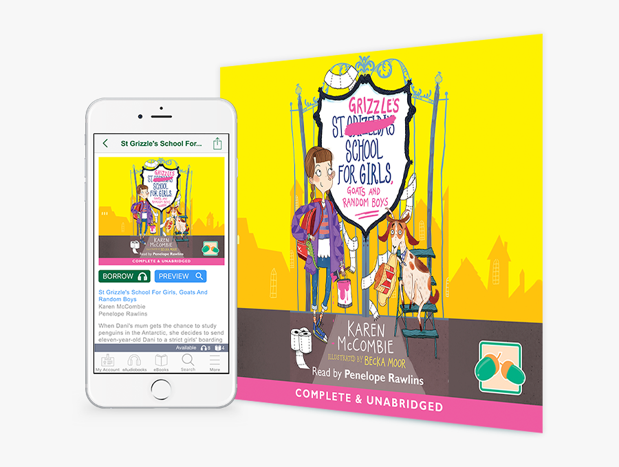 St Grizzle"s School For Girls, Goats And Random Boys - Karen Mccombie Books, Transparent Clipart