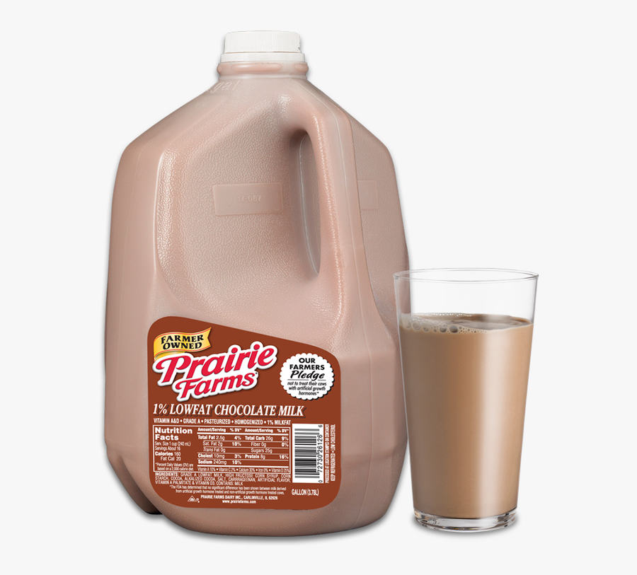 Transparent Milk Gallon Png - Prairie Farms Dairy Chocolate Milk, Transparent Clipart