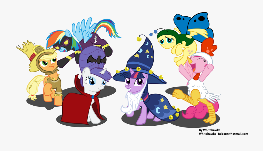Here Are The Freeze Frames If You Want To Fiddle With - Nightmare Night Rarity Costume, Transparent Clipart
