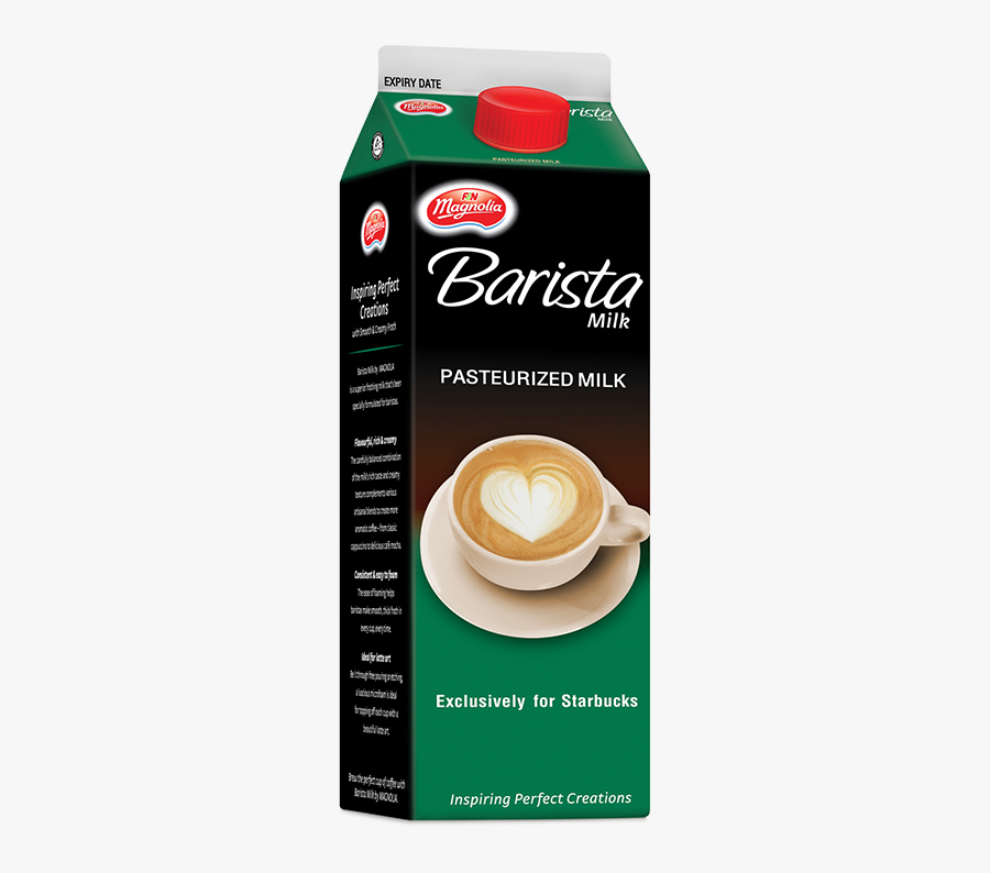 Barista Milk Skim, Transparent Clipart