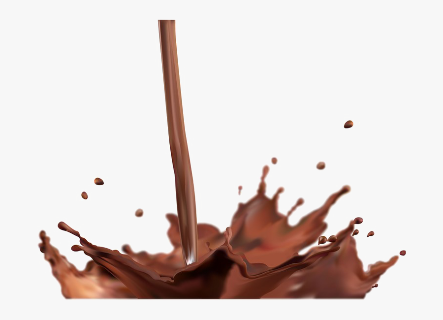 Chocolate Png Background Image - Chocolate Milk Splash Png, Transparent Clipart