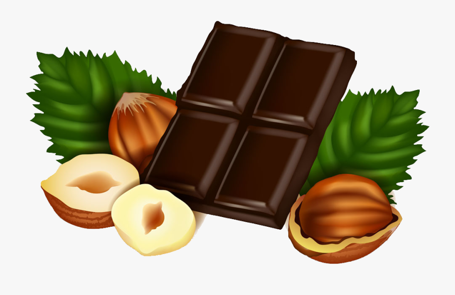 Chocolate Nuts Clip Art , Png Download - Clipart Nuts In Chocolate, Transparent Clipart
