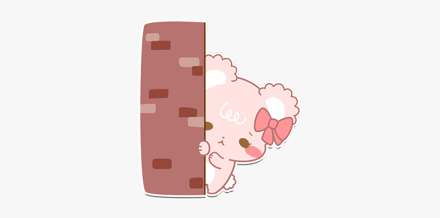 #wabbit #sugarcub #peekaboo #bear #cub #cute #peek - Illustration, Transparent Clipart