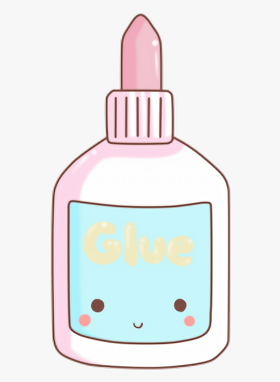 Glue Clipart Liquid Paper - Coisas De Slime Kawaii, Transparent Clipart