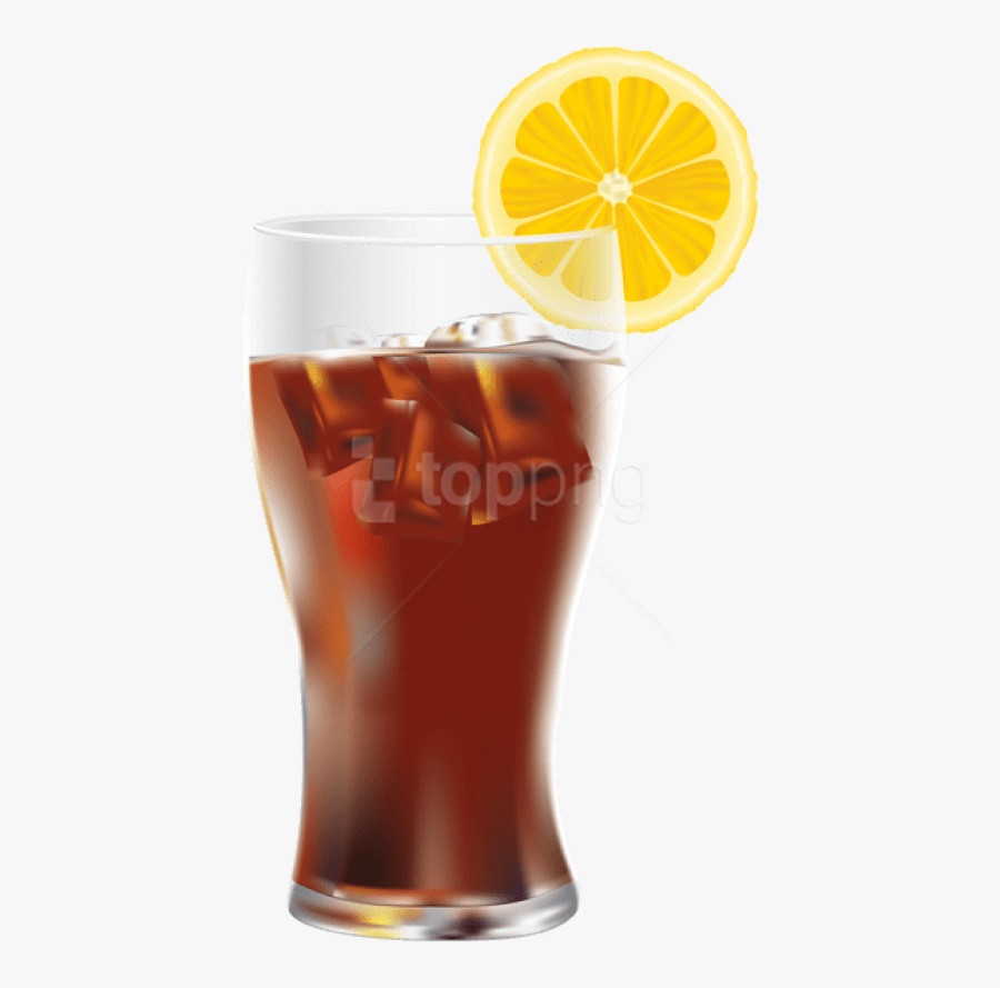 Free Png Download Cola With Ice And Lemon Png Images - Cola Png, Transparent Clipart