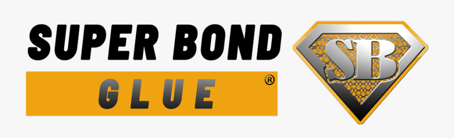 Super Bond Glue Logo - Label, Transparent Clipart
