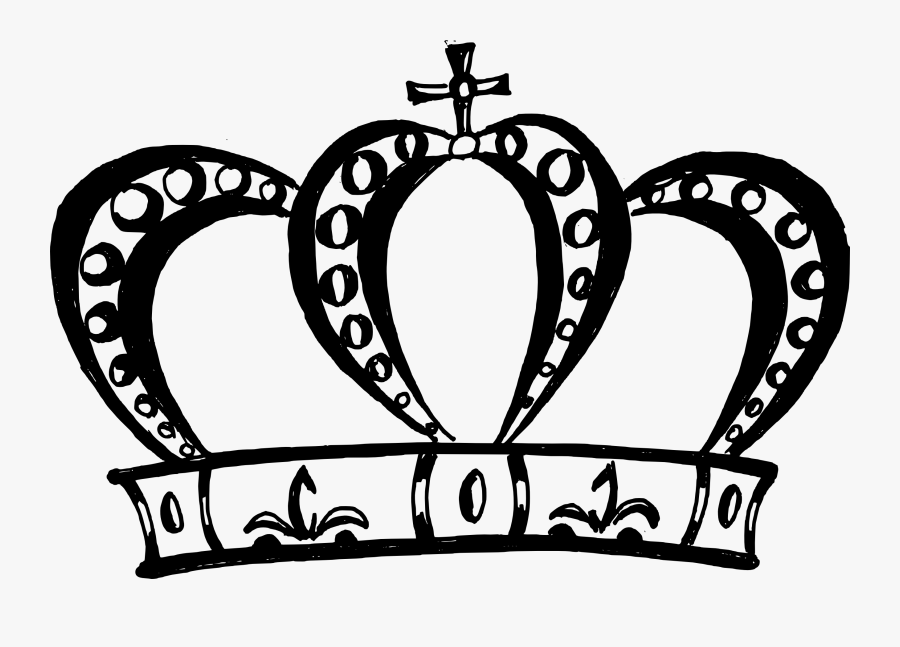 Crown - Transparent Black Crown Png, Transparent Clipart