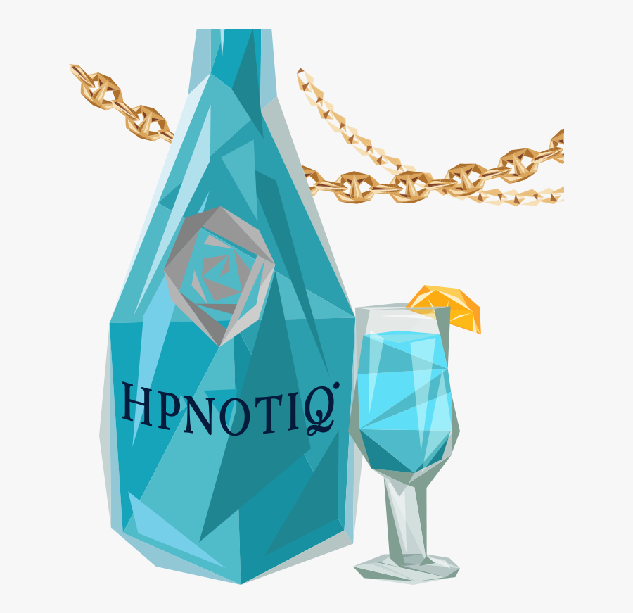Home Bottle Bluebreeze Mobile - Hpnotiq Logo, Transparent Clipart