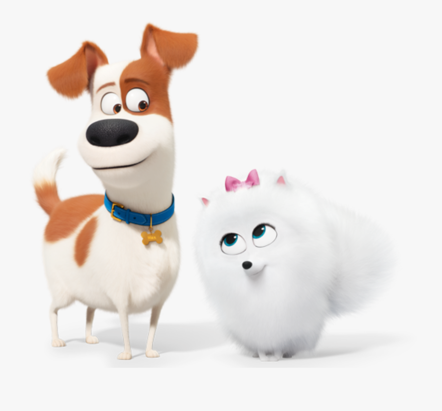 Max & Gidget - Secret Life Of Pets 2 2019, Transparent Clipart