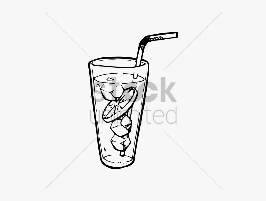 Download Iced Tea Black And White Clipart Iced Tea - Iced Tea Clipart Black And White, Transparent Clipart