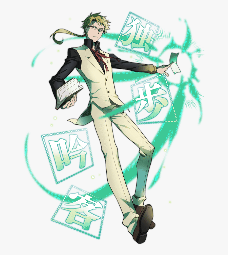 Bungou Stray Dogs Kunikeda - Bungou Stray Dogs Poet, Transparent Clipart