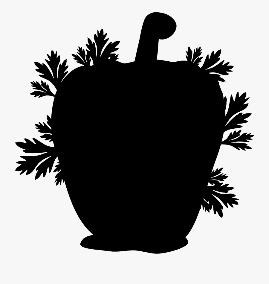 Silhouette Afro Clip Art Black Hair - Illustration, Transparent Clipart