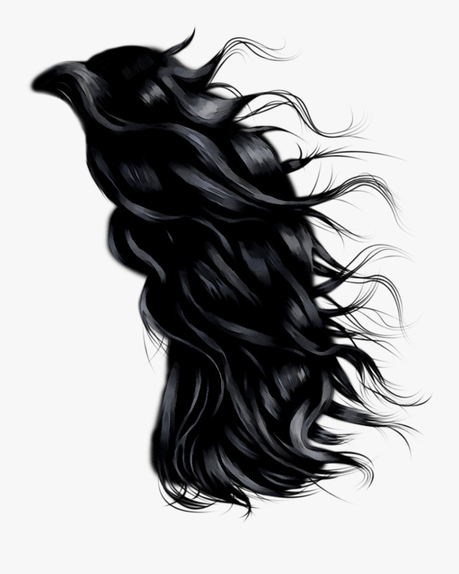 Integrations Artificial Hair Facebook Black Crowbar - Hair Clip Art, Transparent Clipart
