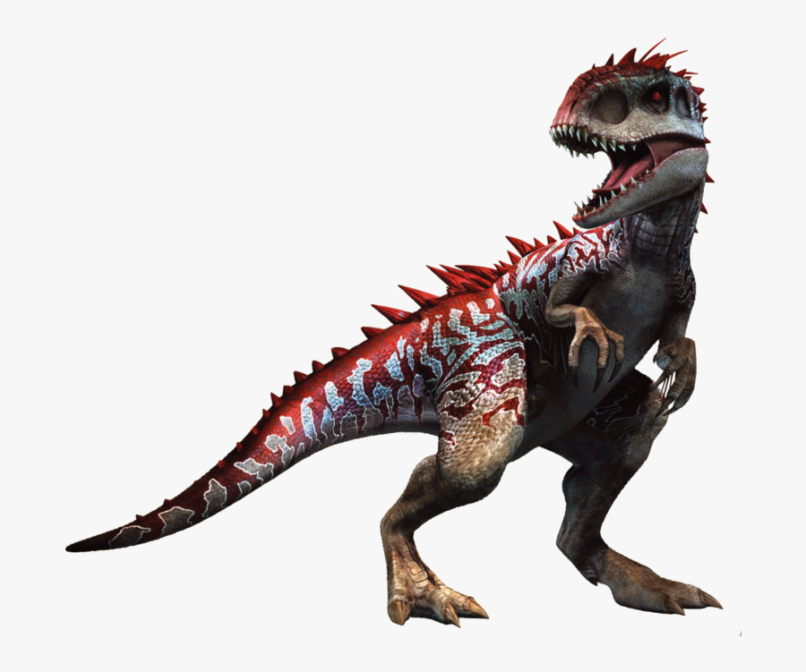 Jurassic World The Game - Jurassic World Red Indominus Rex, Transparent Clipart