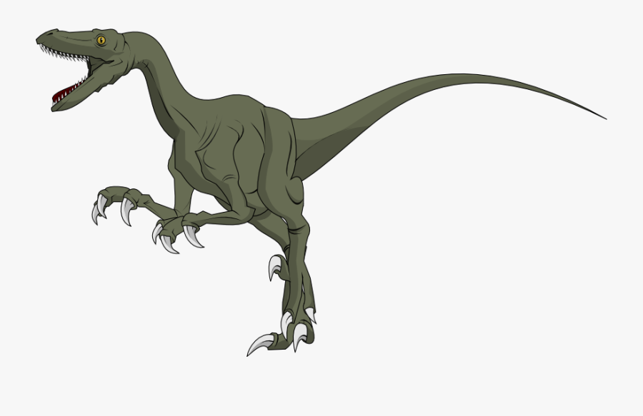 Transparent Jurassic World Clipart - Clip Art Velociraptor, Transparent Clipart