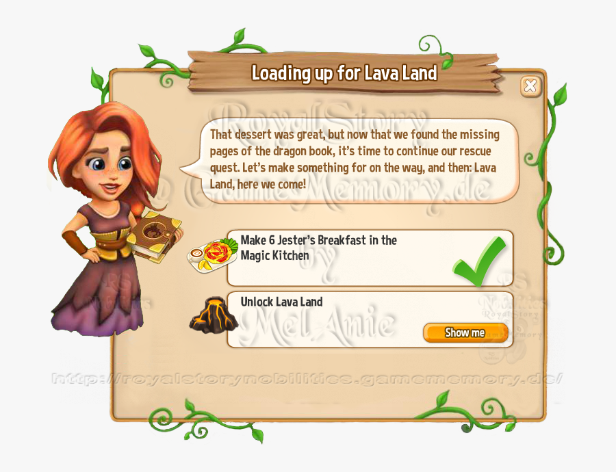 1 Loading Up For Lava Land - Royal Story Zac Y Merella, Transparent Clipart