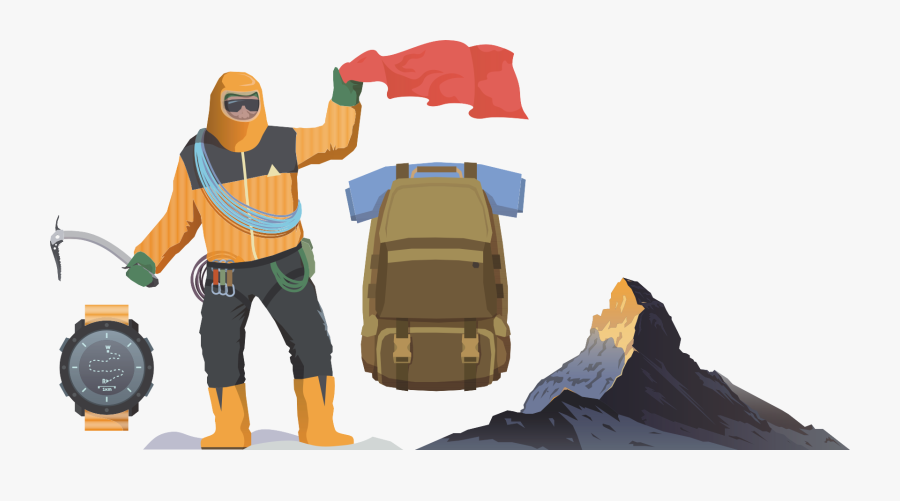 Trekking Png Clipart - Climbing Elements, Transparent Clipart