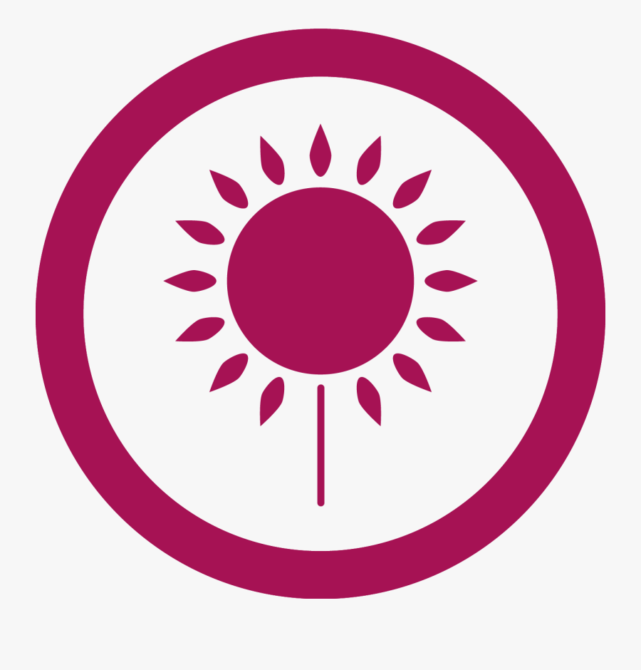 Our Efforts Are Matched By The Hardworking Mothers - Sun Vector Black Logo, Transparent Clipart