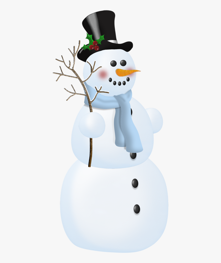 Snowman, Transparent Clipart