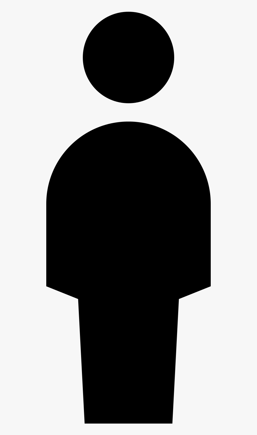 Silhouette Person Clip Art - Person Silhouette Icon, Transparent Clipart