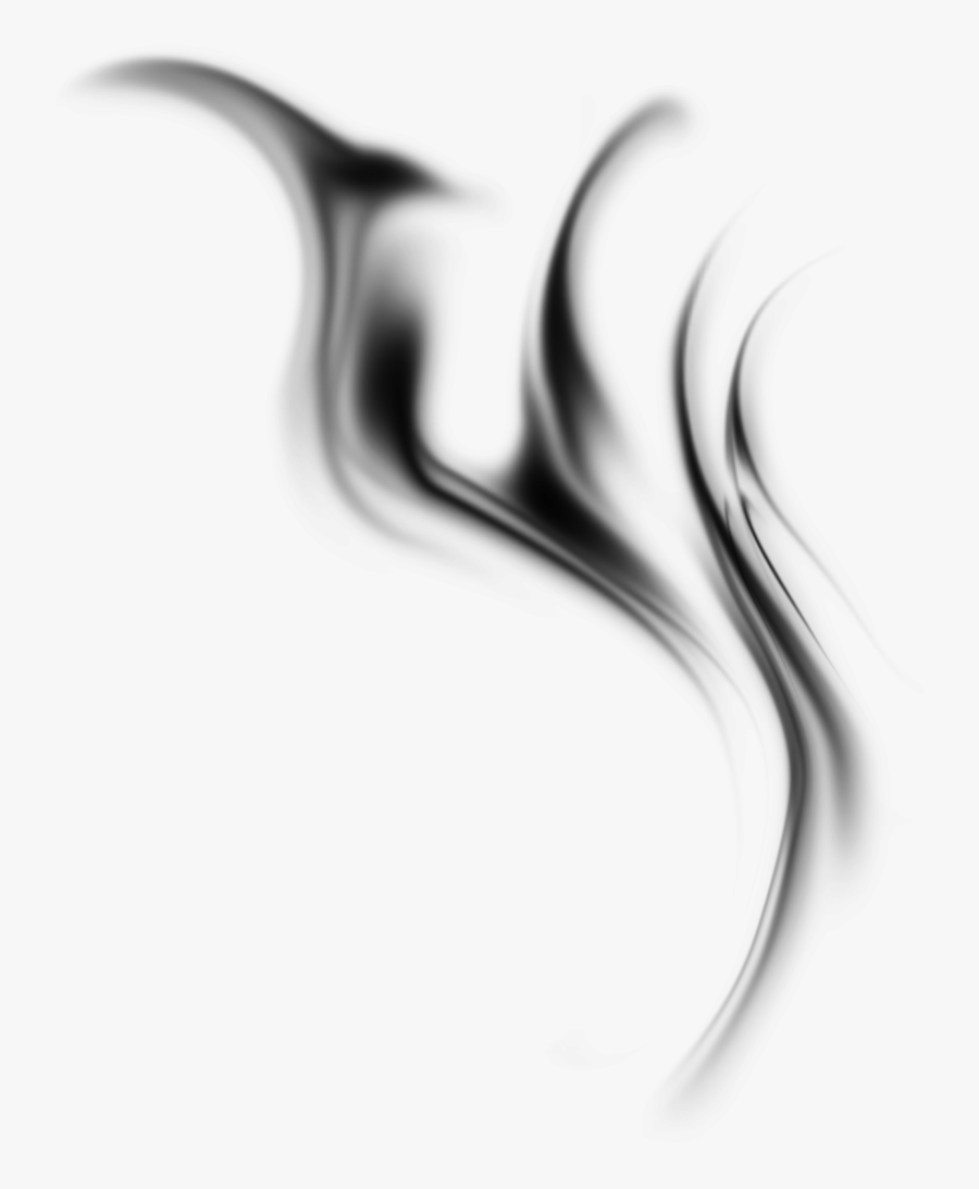 Transparent Cigar Clipart Black And White - Coffee Smoke Png, Transparent Clipart