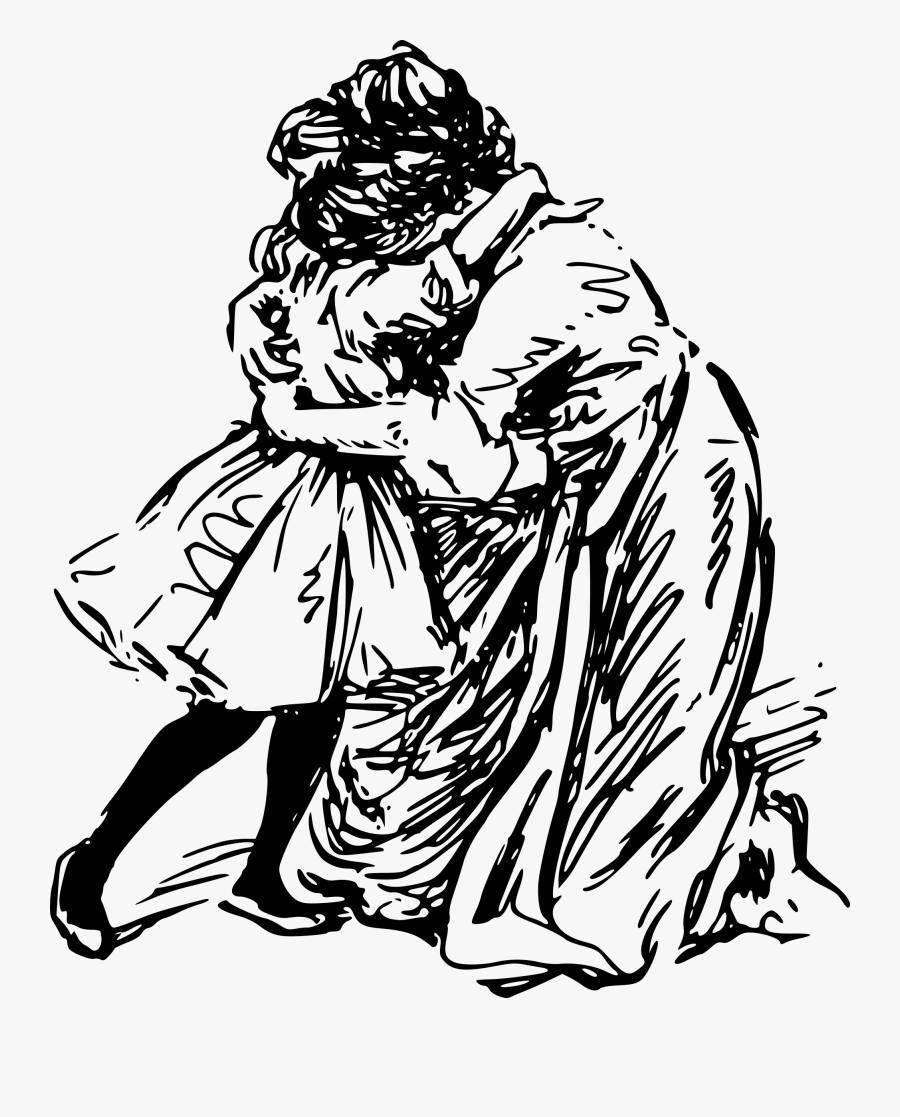 Crying Mother Clipart - Mother Crying Clipart, Transparent Clipart