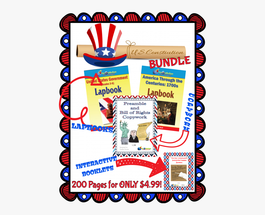 Constitution Bundle, Transparent Clipart